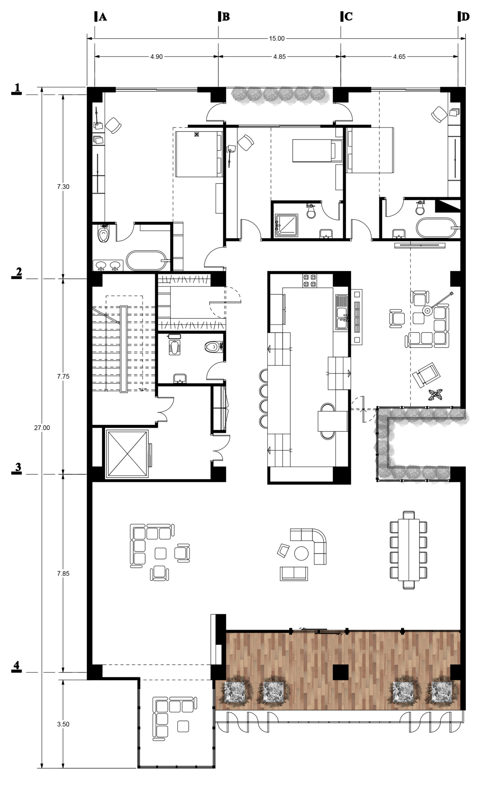 Fifth Floor Plan